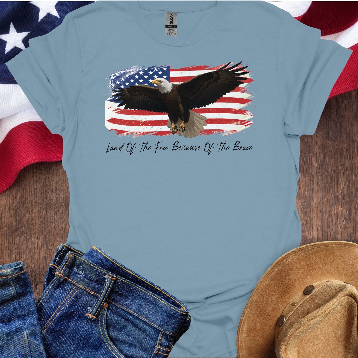 Land Of The Free Because Of The Brave Eagle