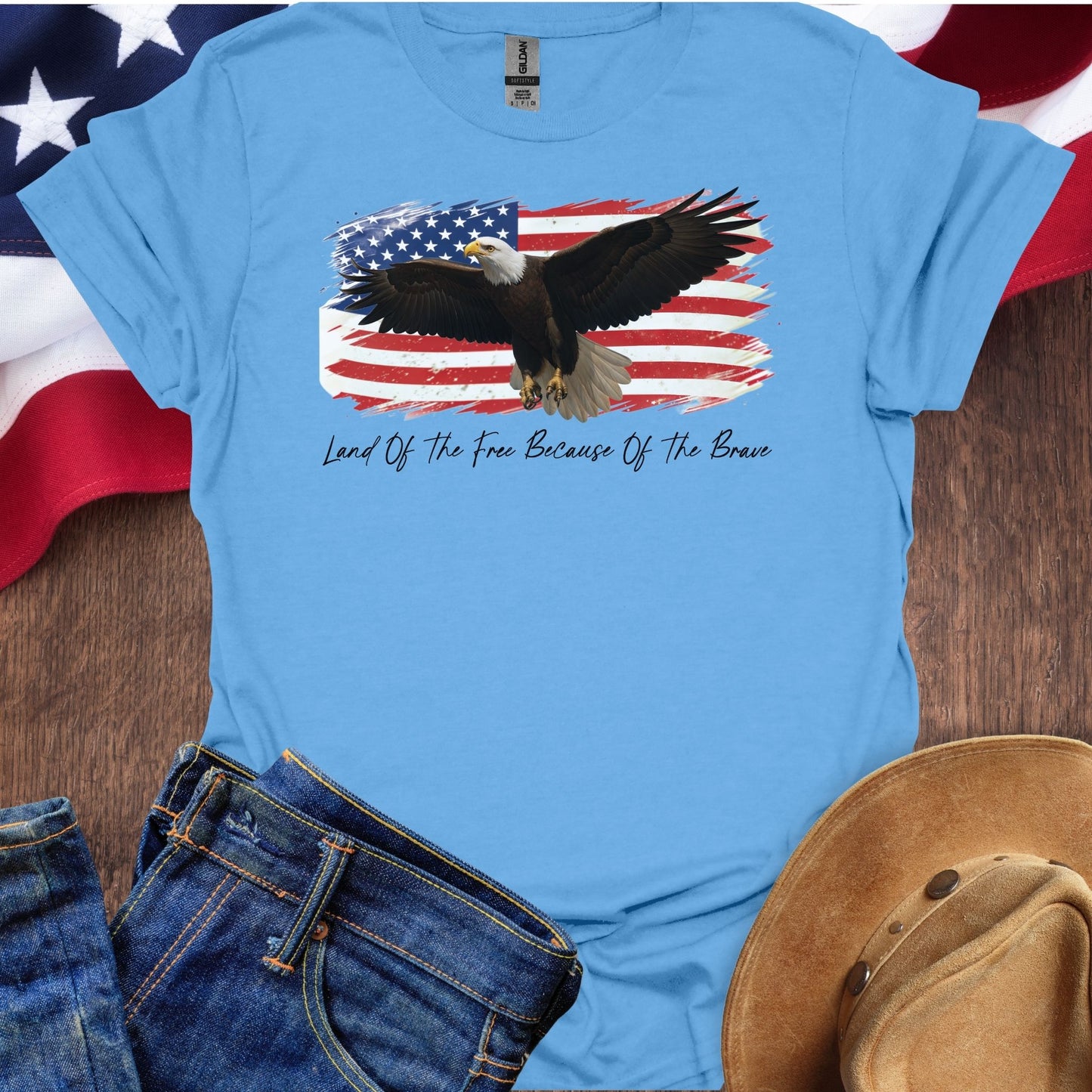 Land Of The Free Because Of The Brave Eagle