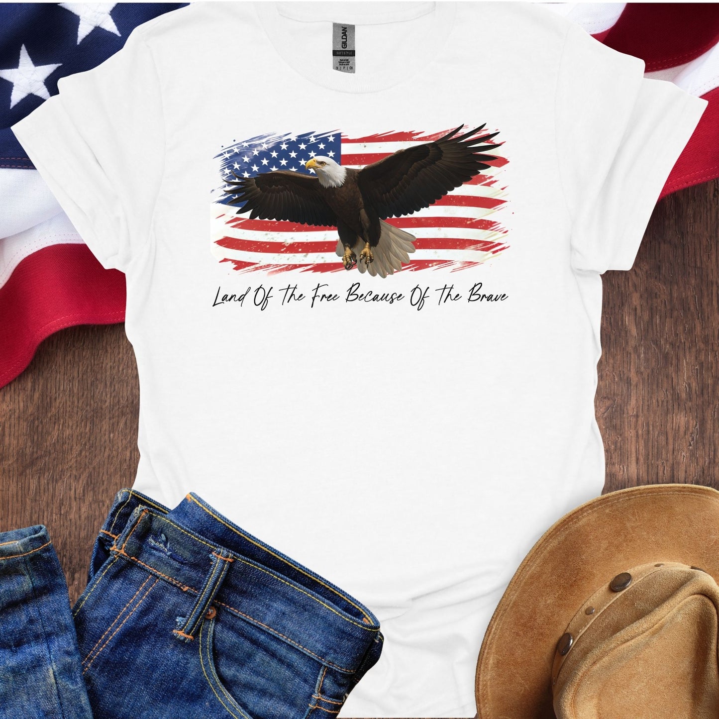 Land Of The Free Because Of The Brave Eagle