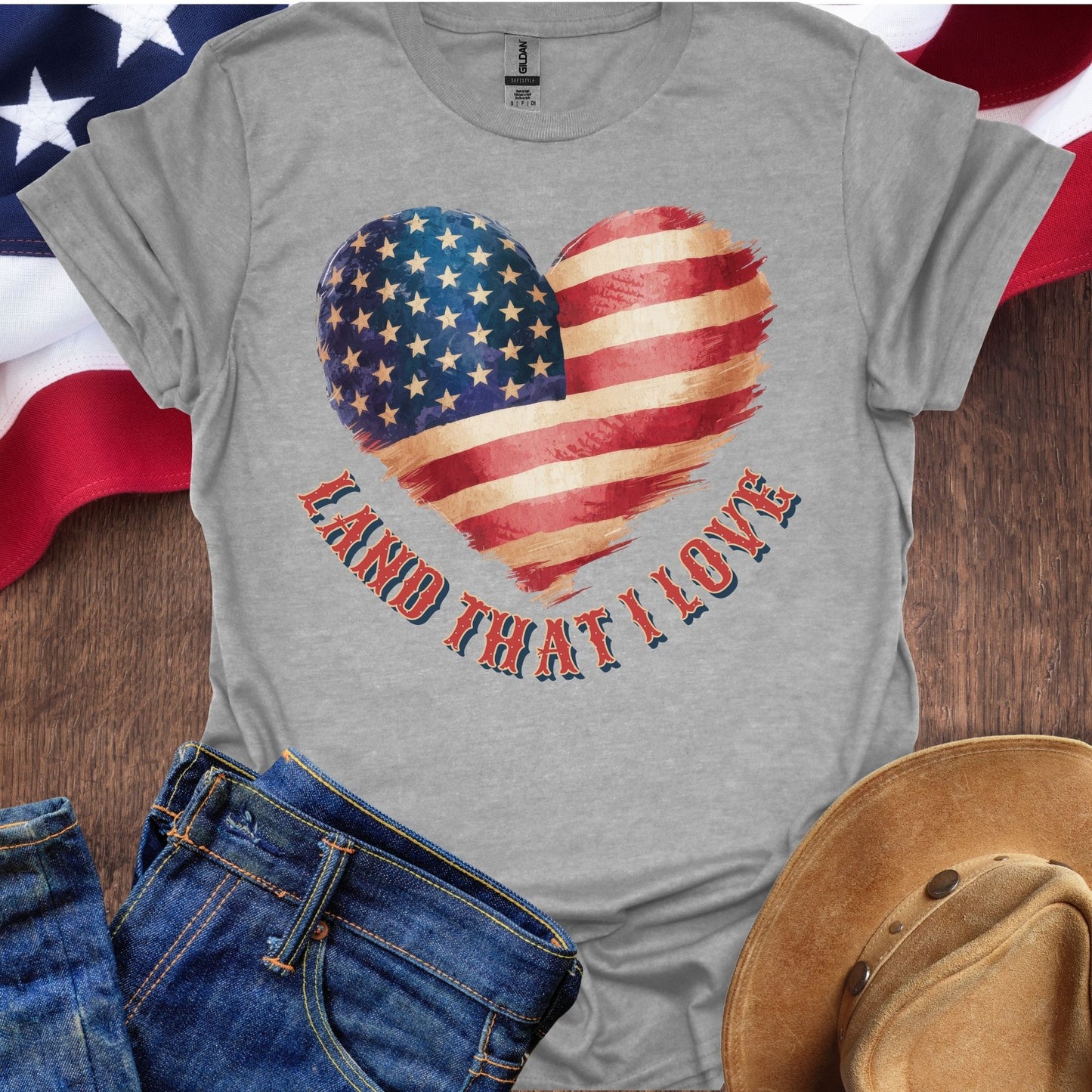 Land that I Love Heart