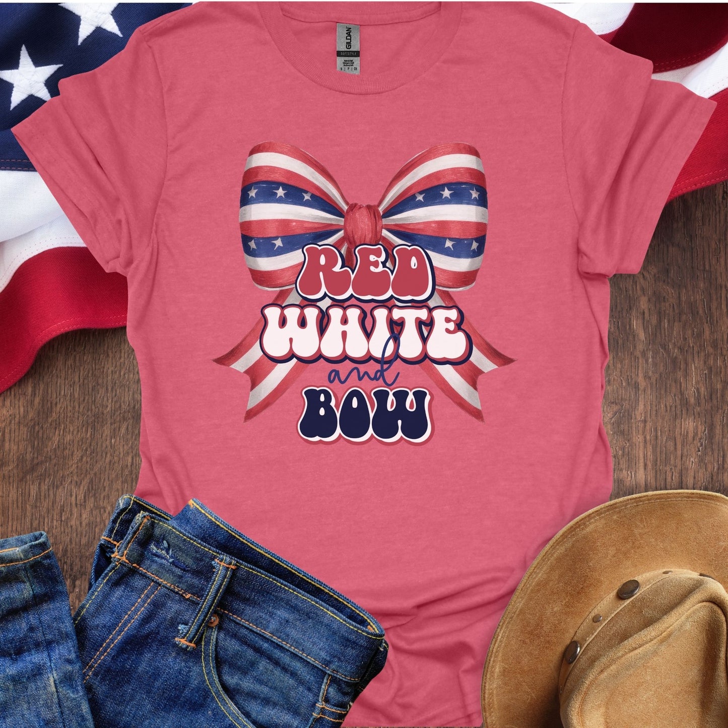 Red White and Bow