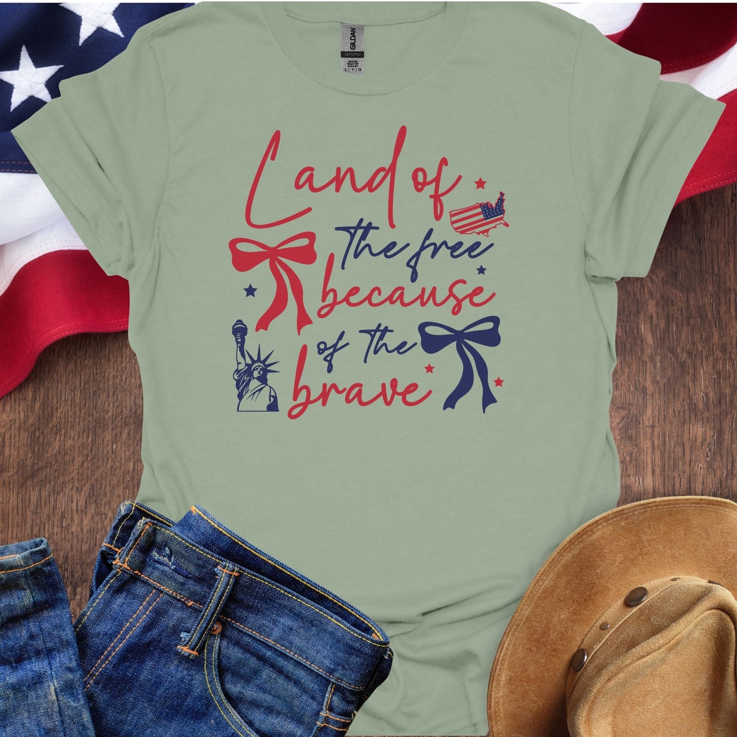Land of the Free - Because of the brave