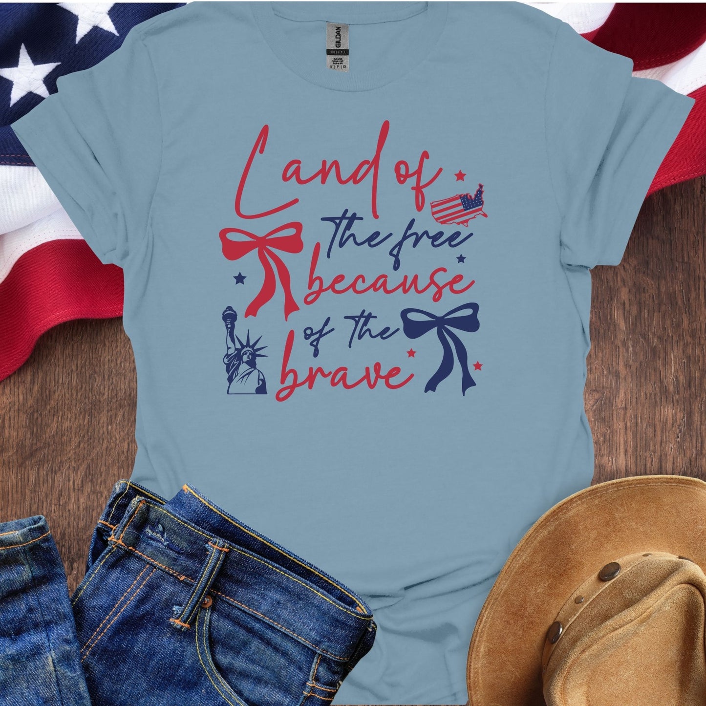 Land of the Free - Because of the brave