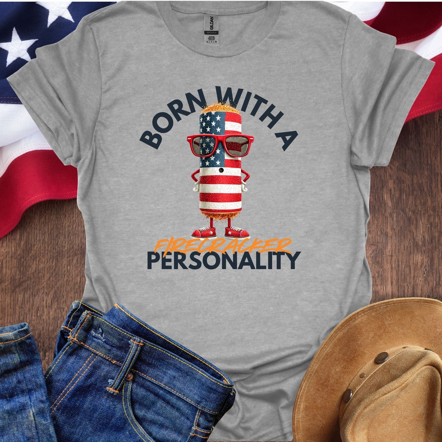 Born with a firecracker personality