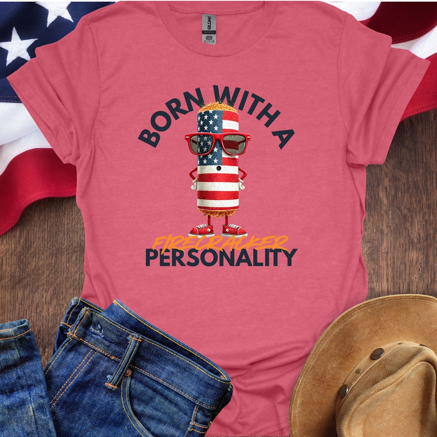 Born with a firecracker personality