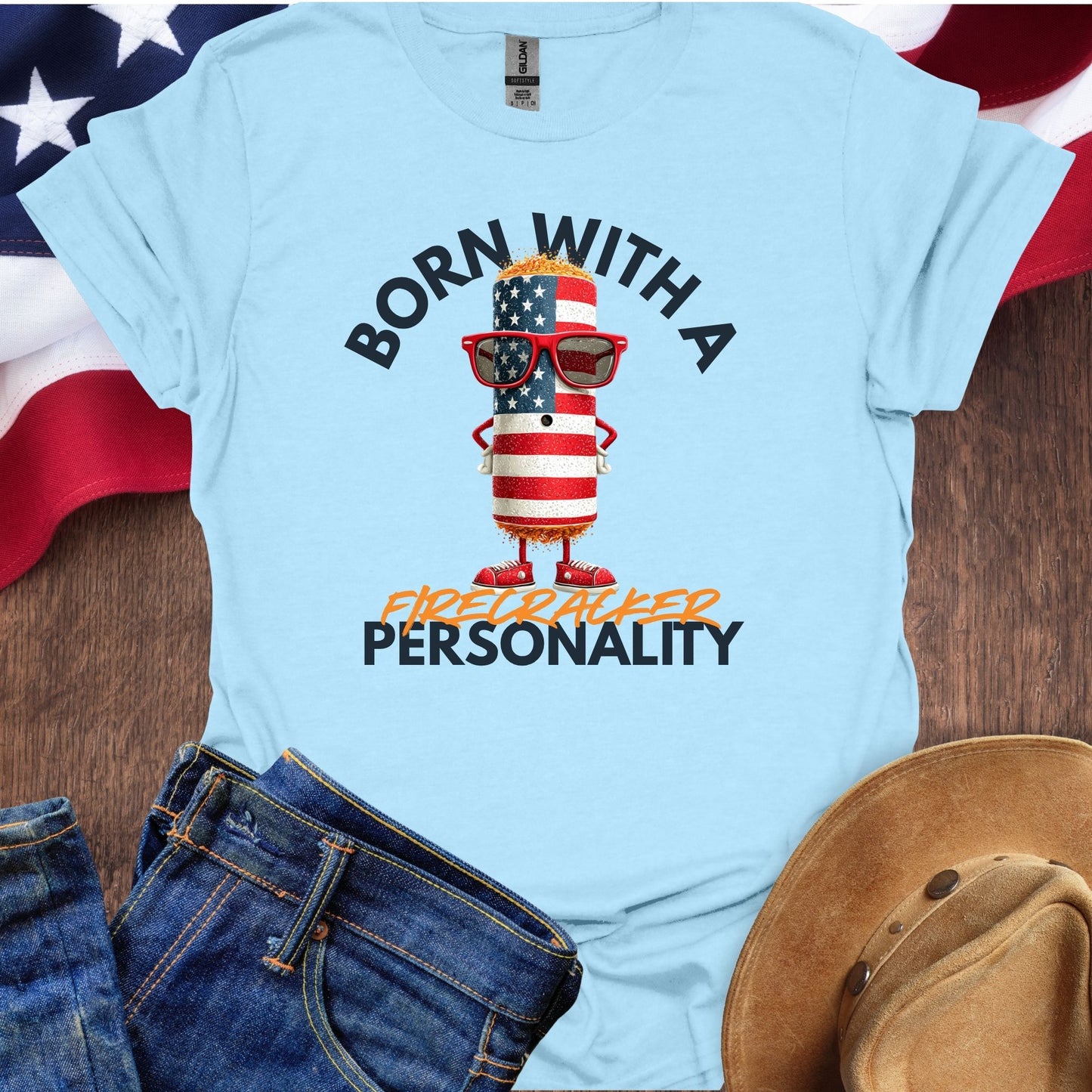 Born with a firecracker personality