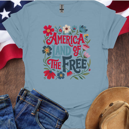 America Land Of The Free Flowers (DPI)