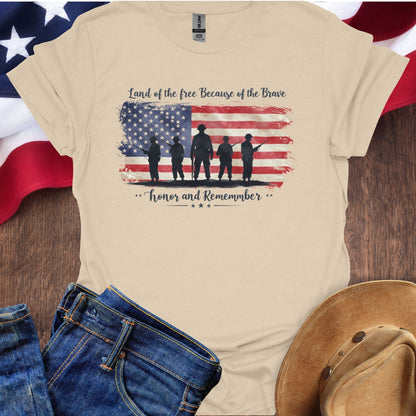 Land Of The Free Because Of The Brave