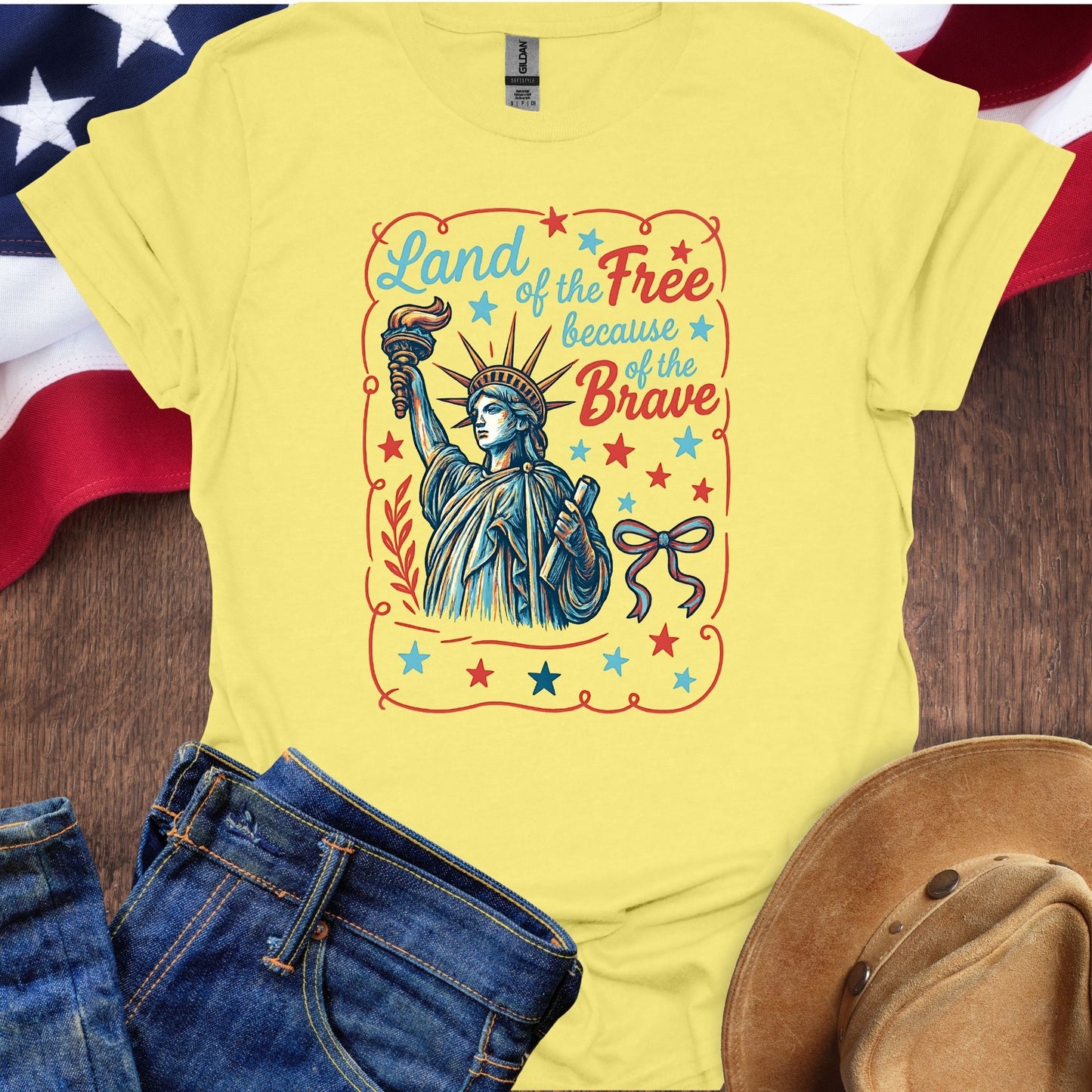 Land of the Free Illustration