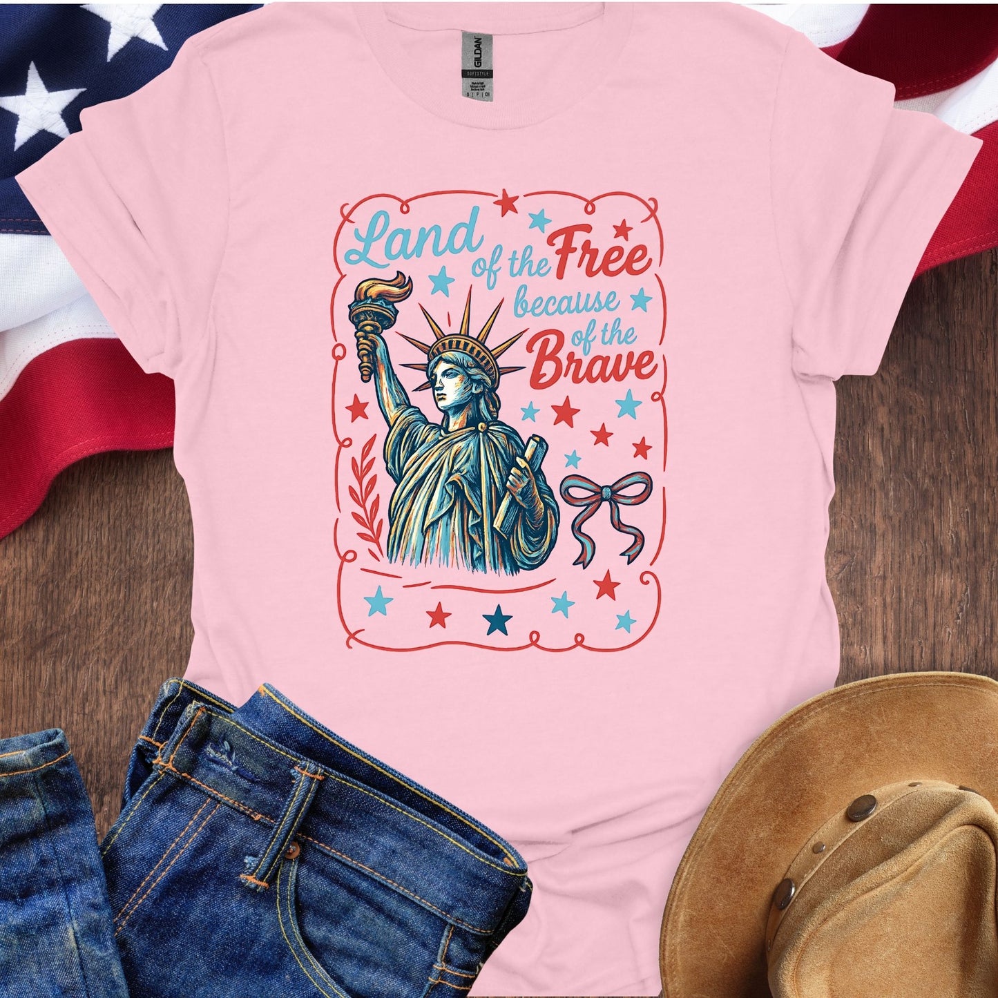 Land of the Free Illustration