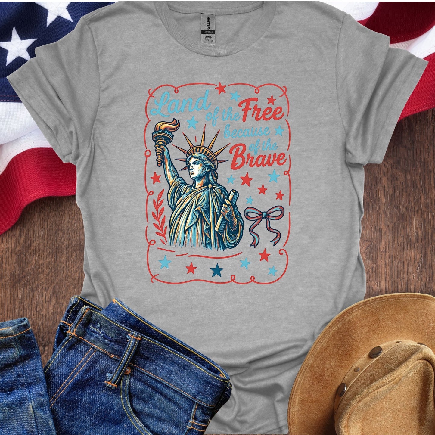 Land of the Free Illustration