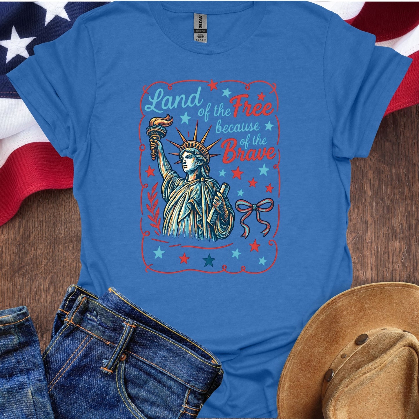 Land of the Free Illustration