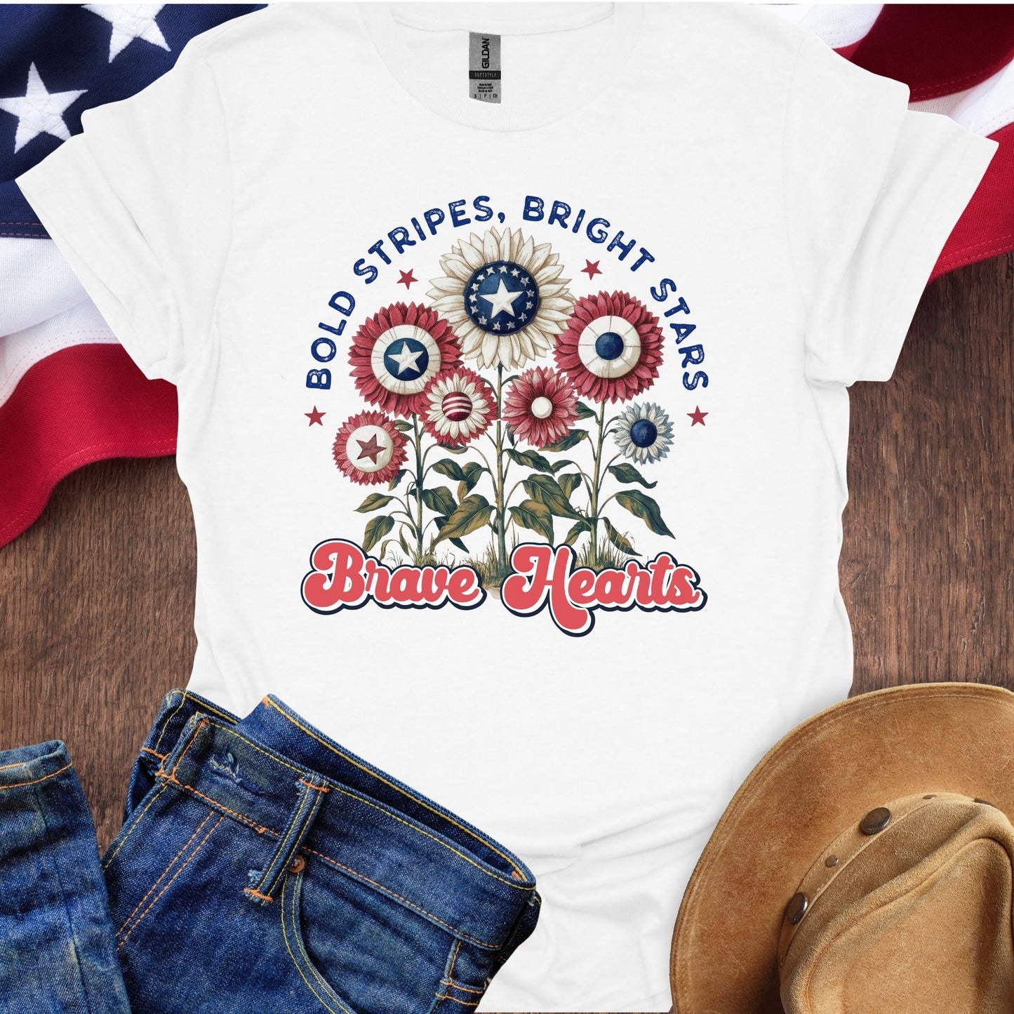 Bold Stripes, Bright Stars, Brave Hearts
