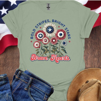 Bold Stripes, Bright Stars, Brave Hearts