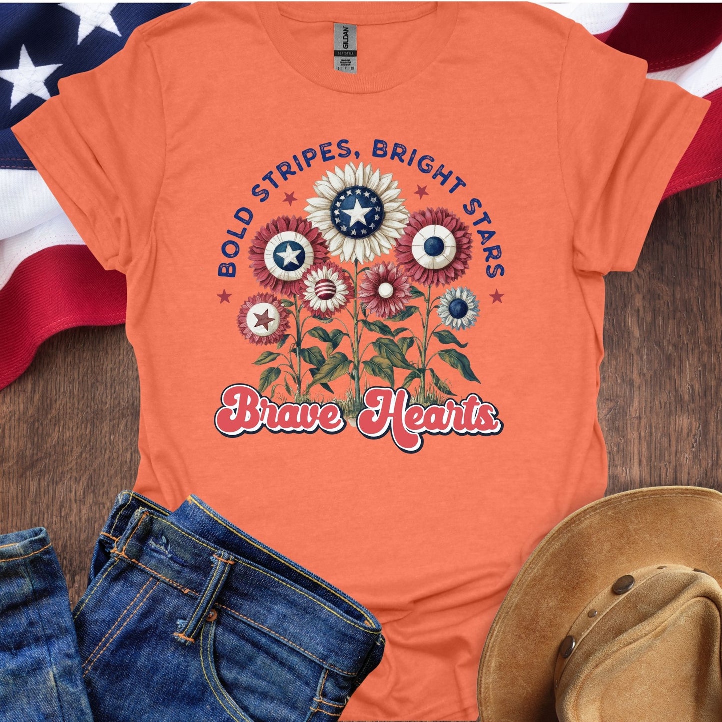 Bold Stripes, Bright Stars, Brave Hearts