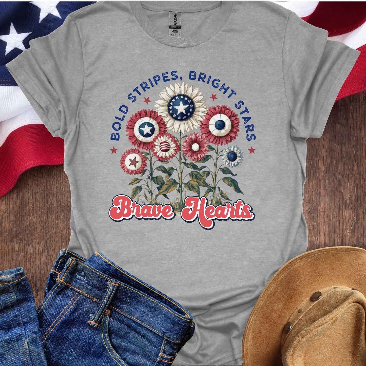 Bold Stripes, Bright Stars, Brave Hearts