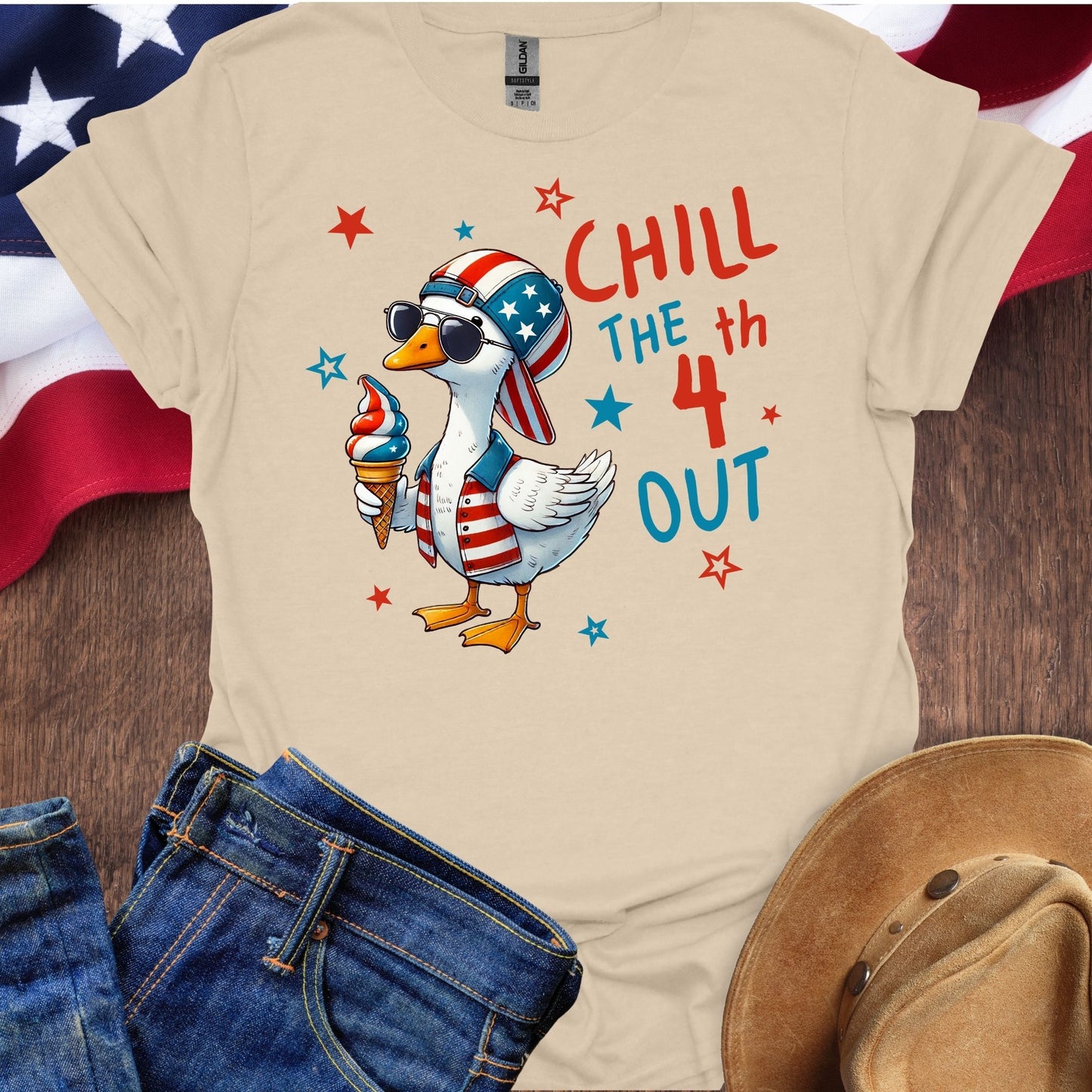 Chill the 4th out Goose