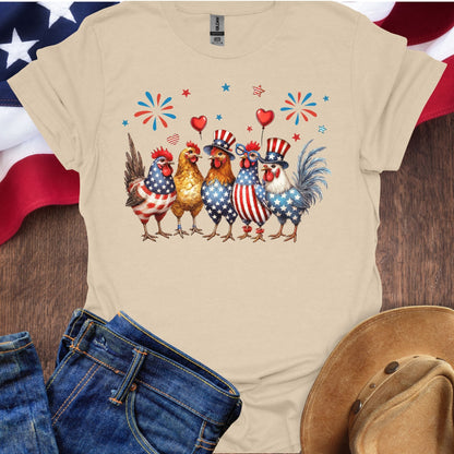 Patriotic Chickens