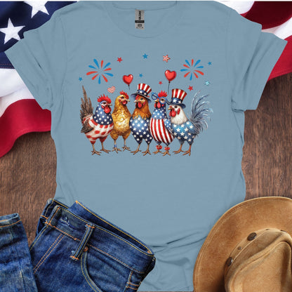 Patriotic Chickens