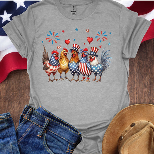 Patriotic Chickens