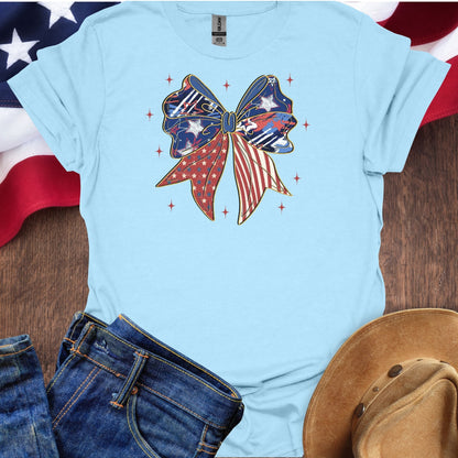 Patriotic Coquette Bow