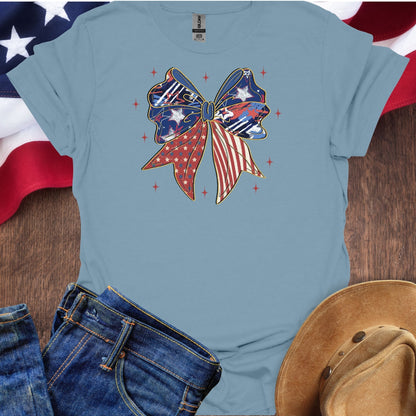 Patriotic Coquette Bow