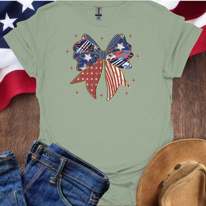 Patriotic Coquette Bow