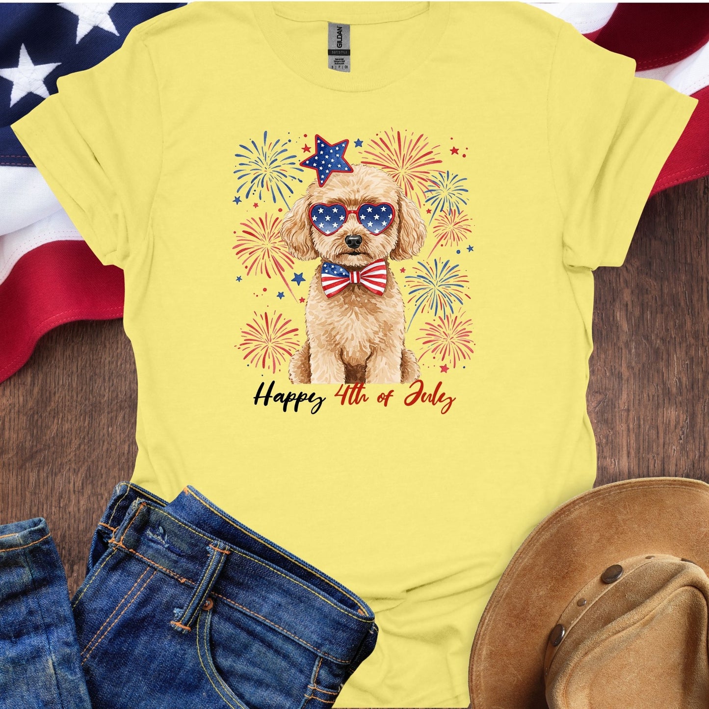 Happy 4th of July Dog