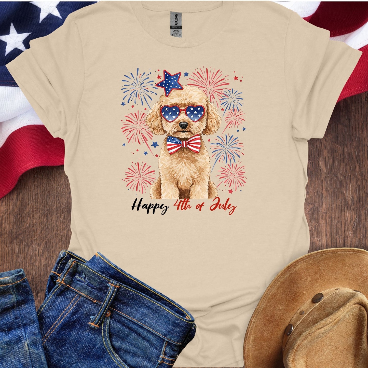 Happy 4th of July Dog