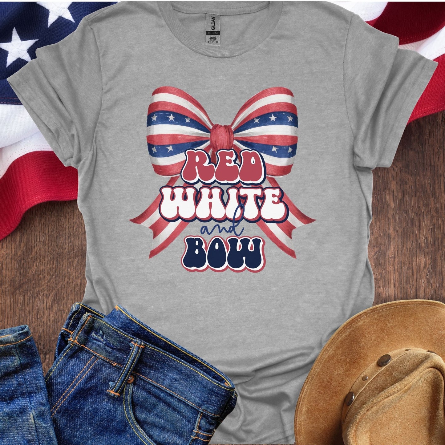 Red White and Bow
