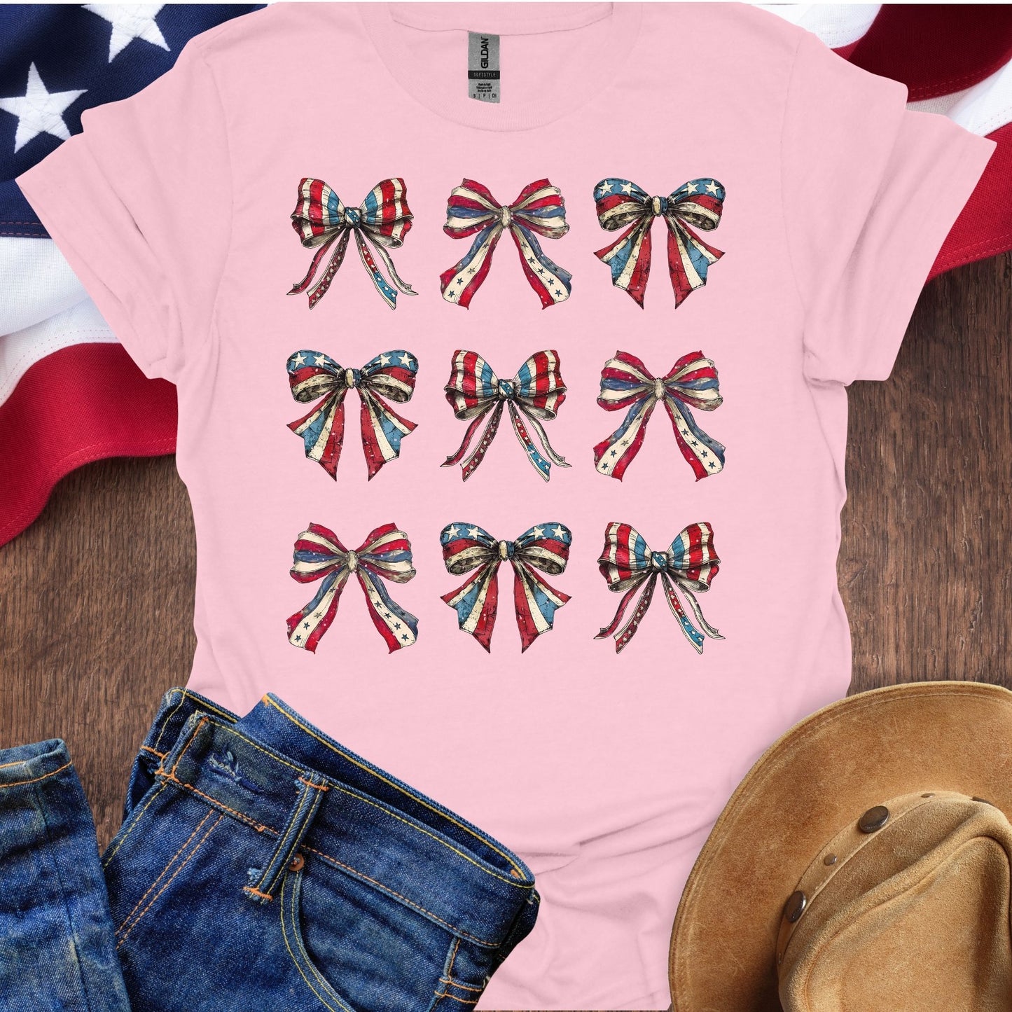 Rustic Bows Distresssed