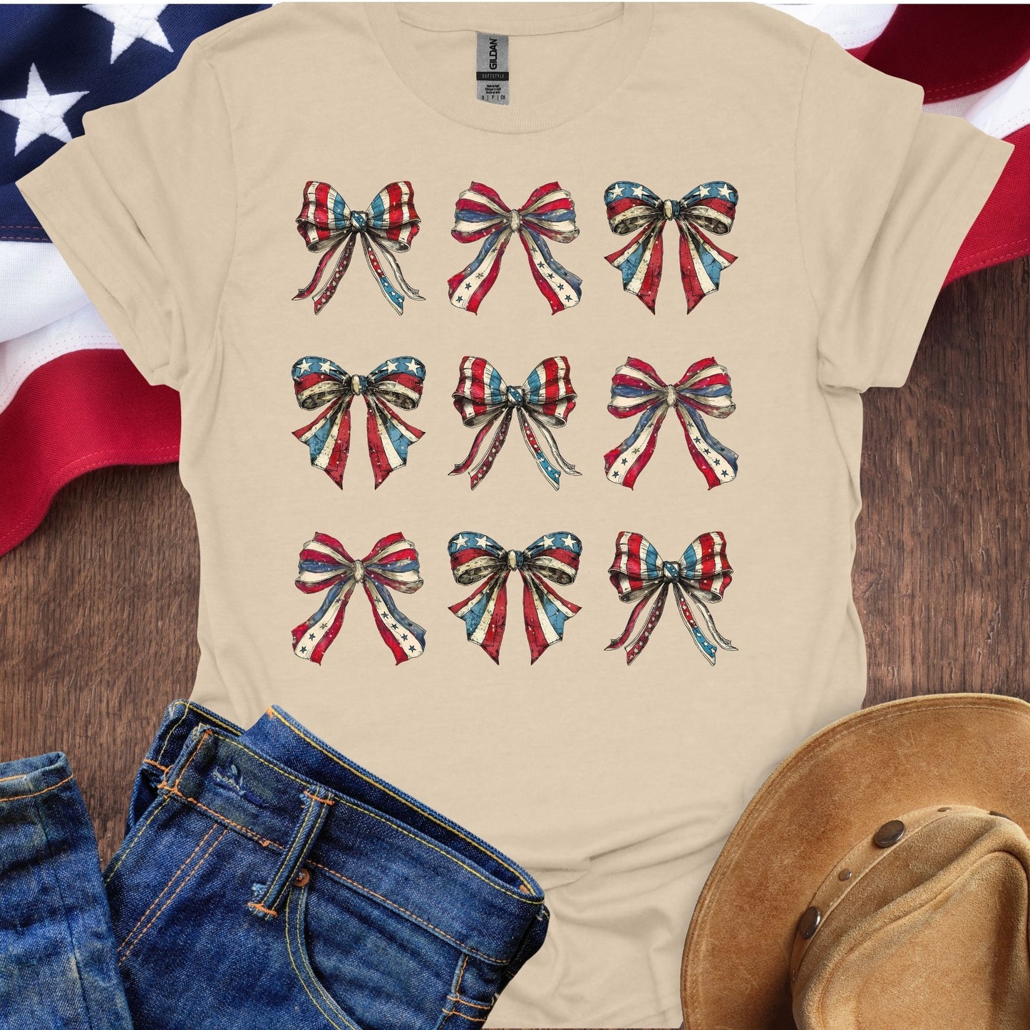 Rustic Bows Distresssed