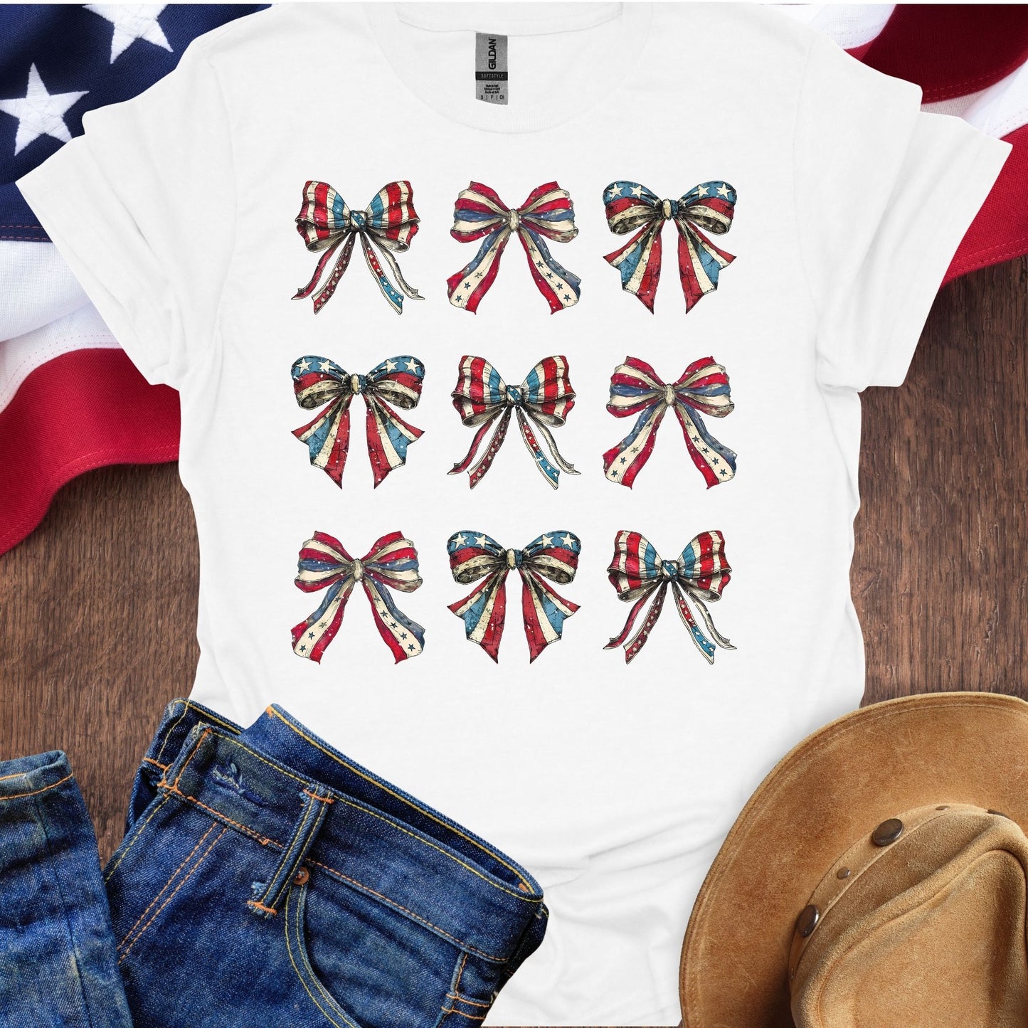 Rustic Bows Distresssed