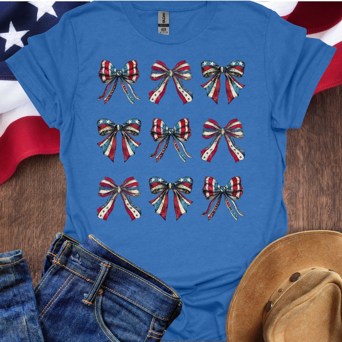 Rustic Bows Distresssed