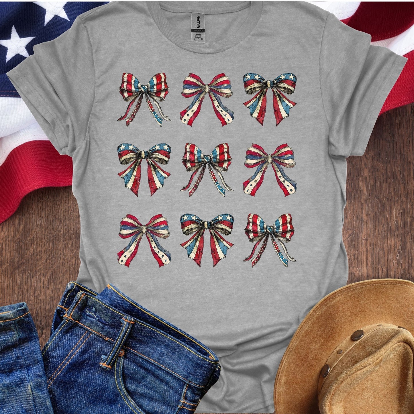 Rustic Bows Distresssed