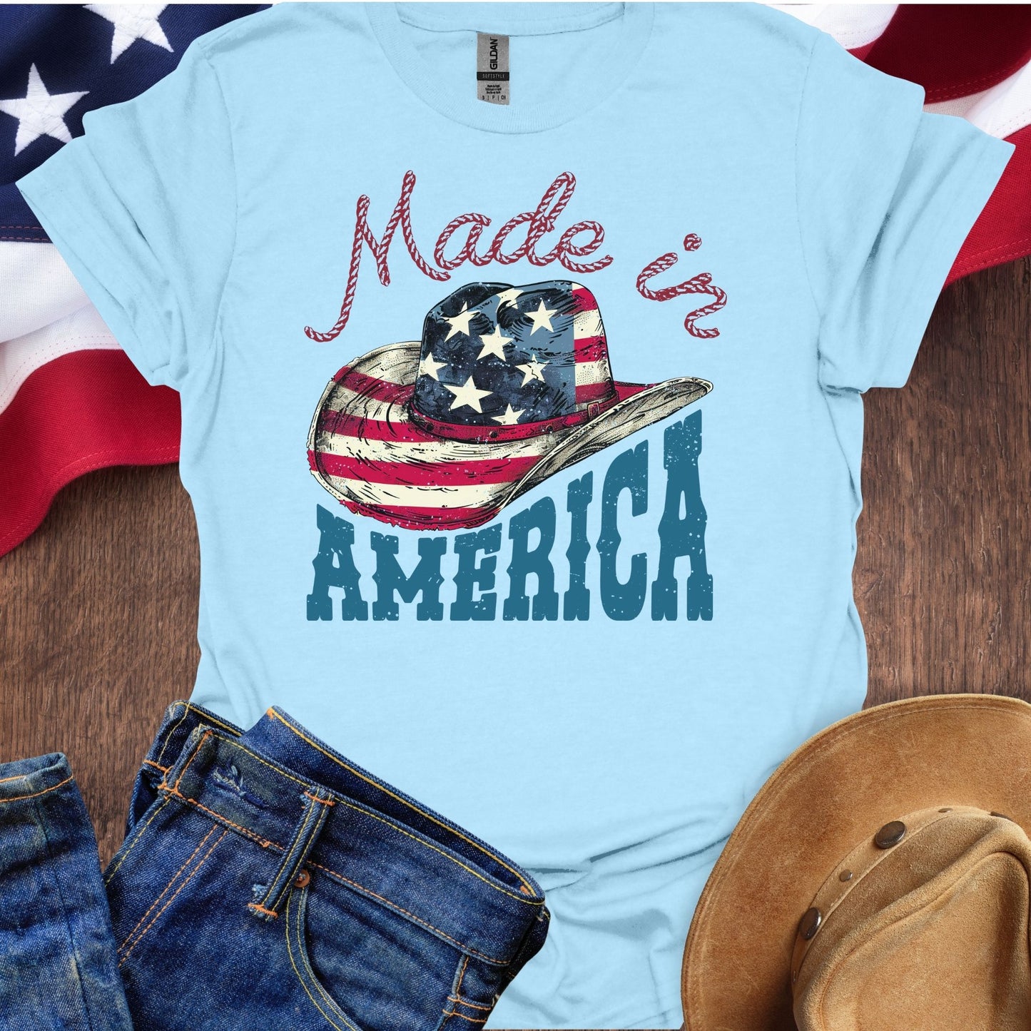 Made in America - Rustic Distressed