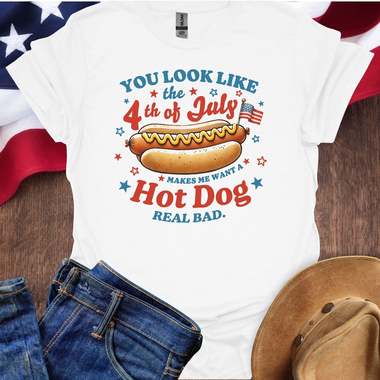 You Look Like The 4th of July Makes me feel