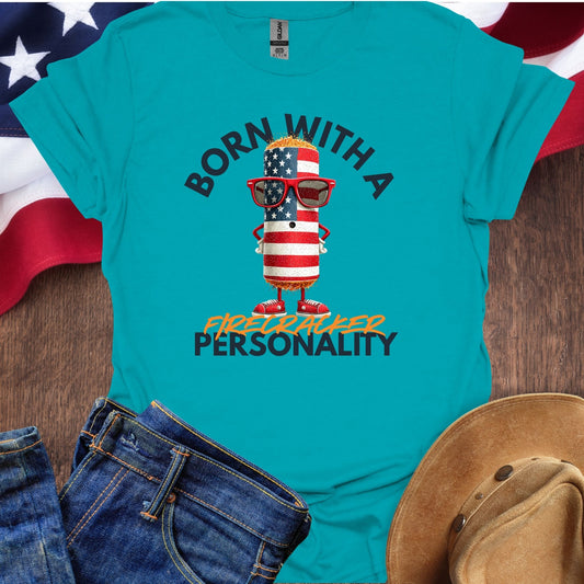 Born with a firecracker personality