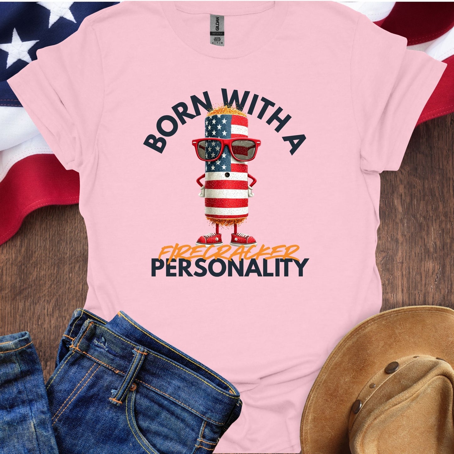 Born with a firecracker personality