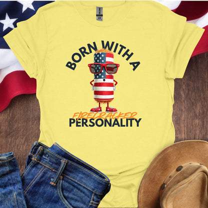 Born with a firecracker personality