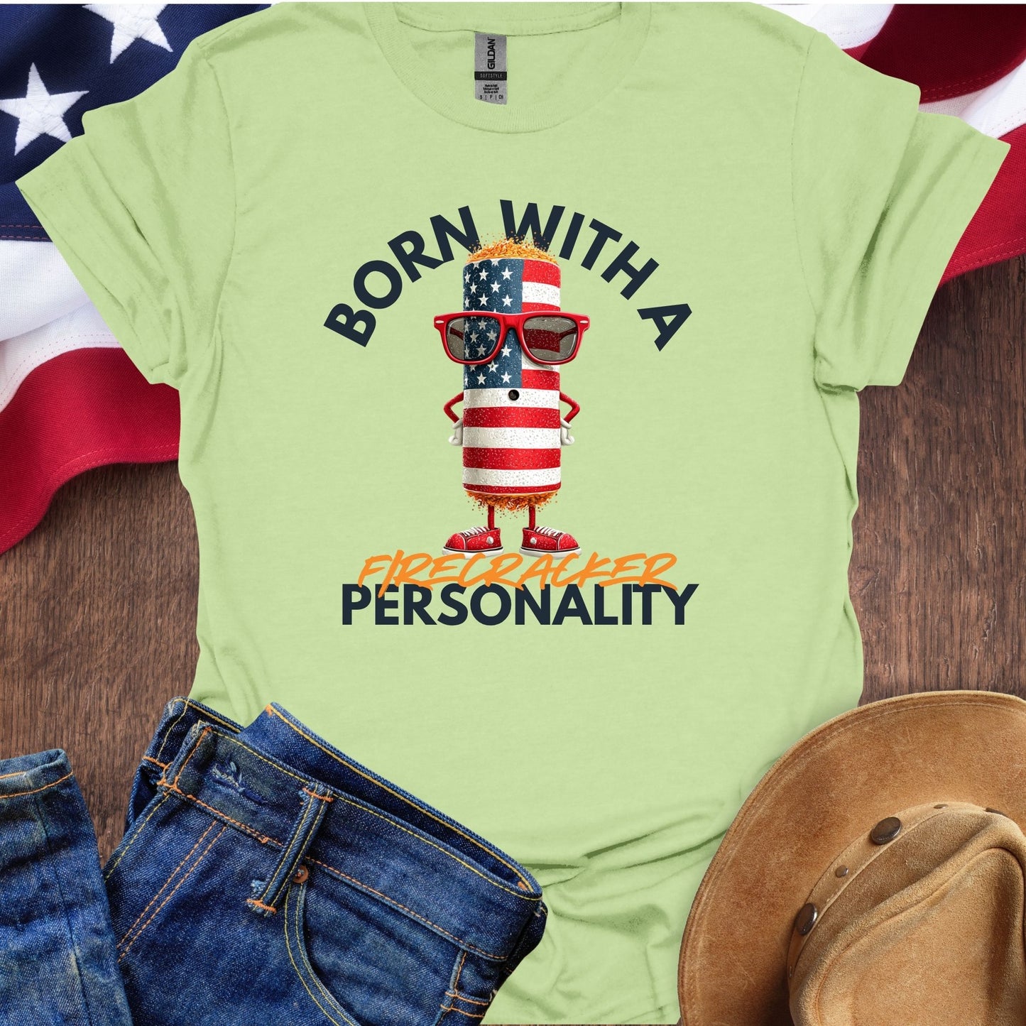 Born with a firecracker personality