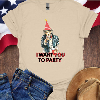 I Want YOU To Party