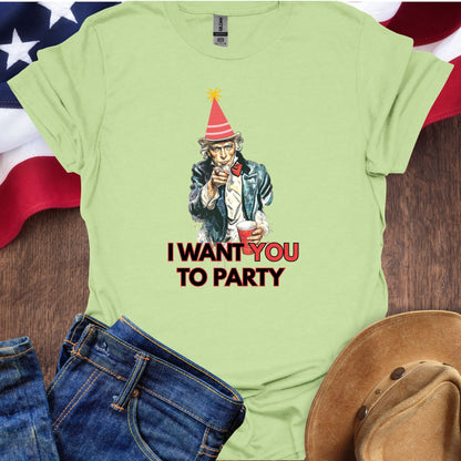 I Want YOU To Party