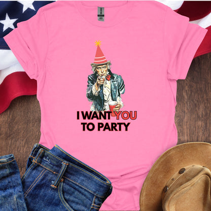 I Want YOU To Party