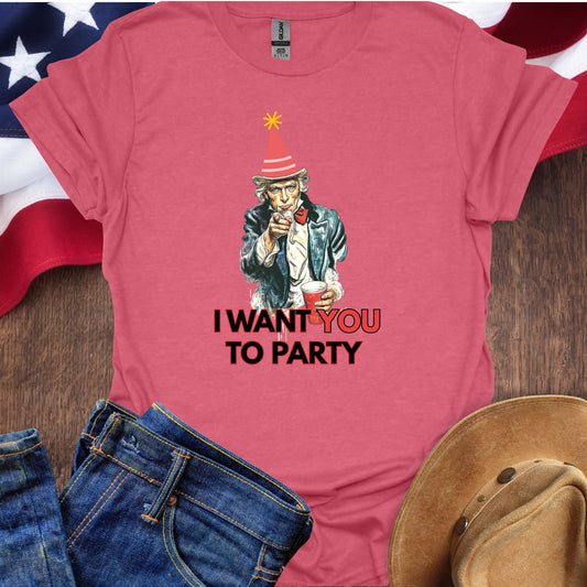 I Want YOU To Party