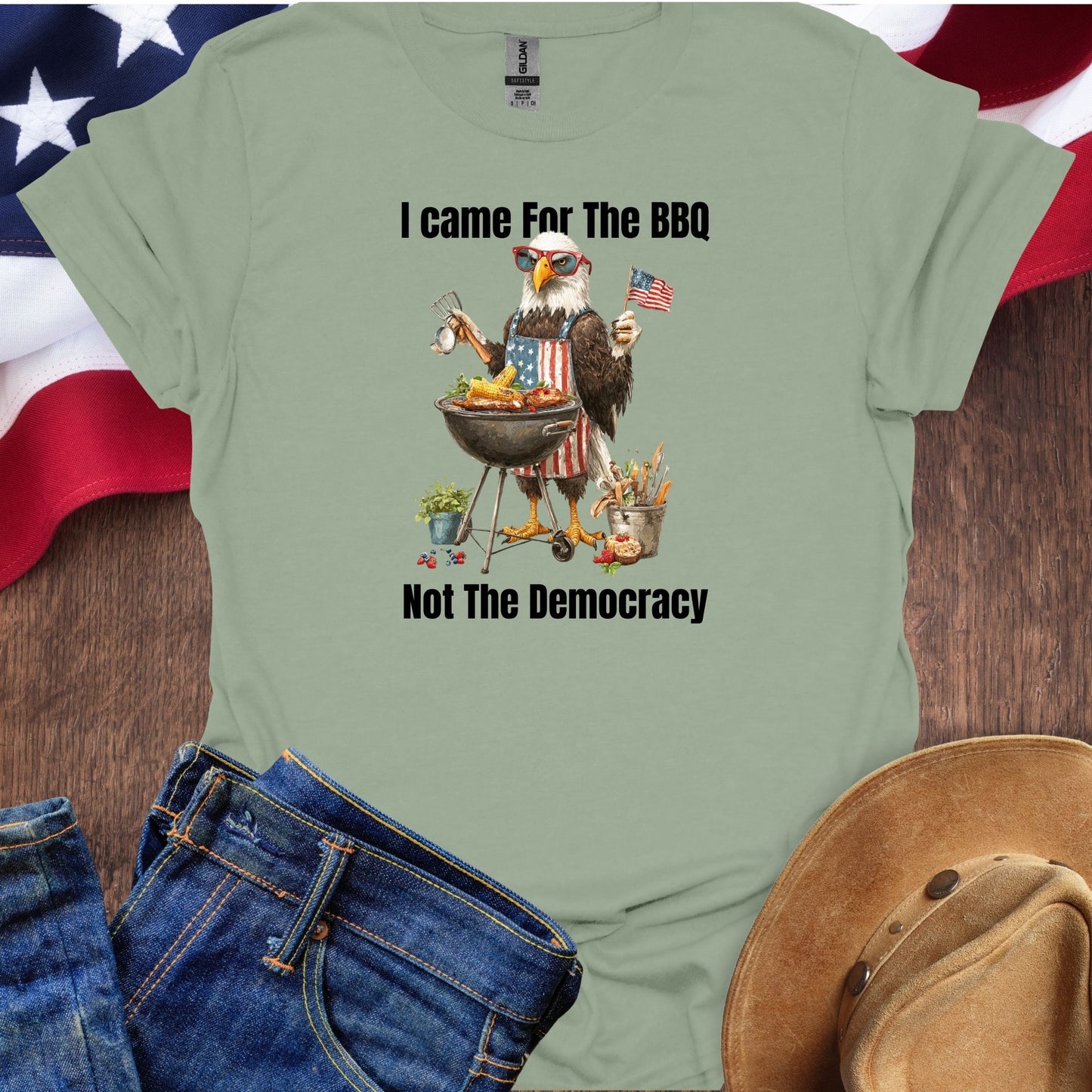 I came for the BBQ, not the democracy