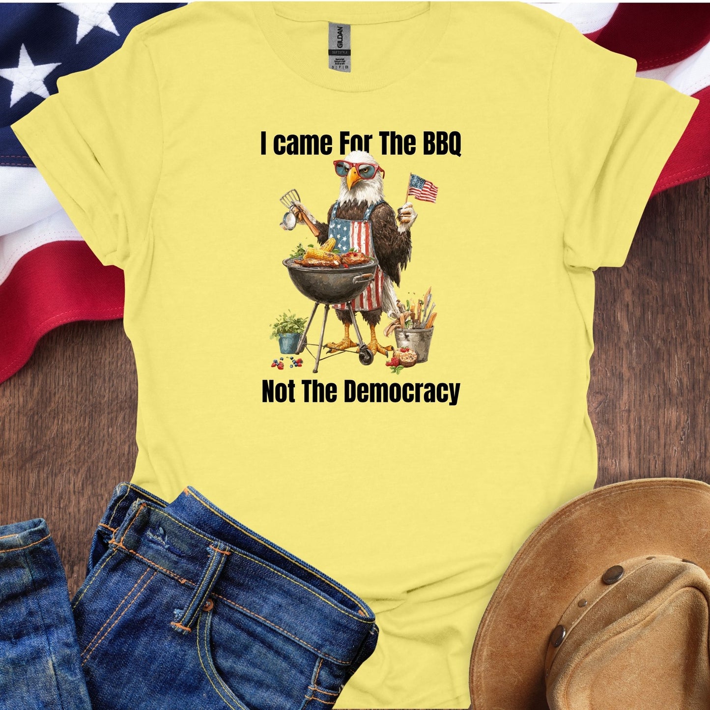 I came for the BBQ, not the democracy